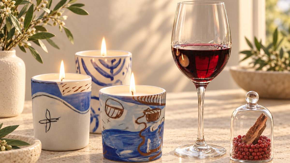 Candle & Wine